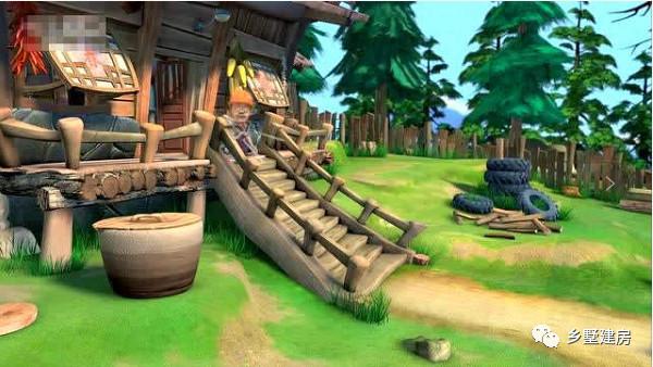 你绝对没见过的现实版光头强家小木屋,其实他结实的很!