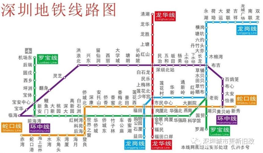 【建议收藏】深圳地铁线路图(最详细,1-33号线)