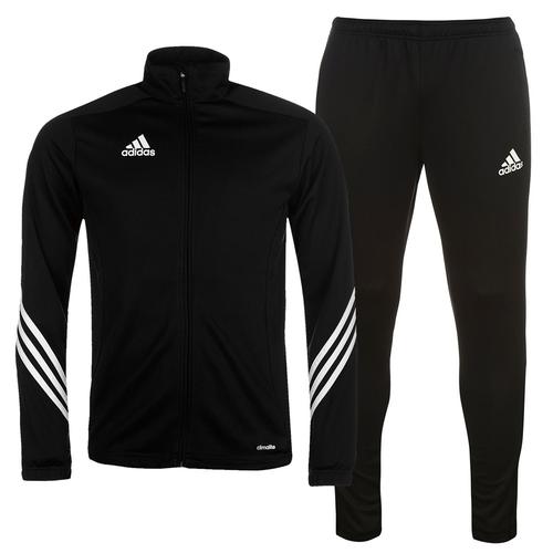 adidas kids sereno tracksuit junior boys climalite long sleeve