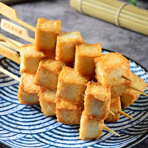 蟹黄鱼豆腐380g 豆腐串 关东煮小吃串串 便利店711连锁超市供应