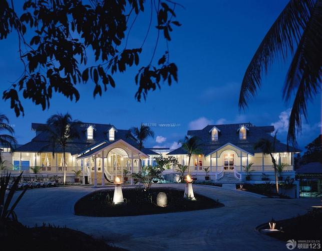 2021经典度假酒店外观设计图片