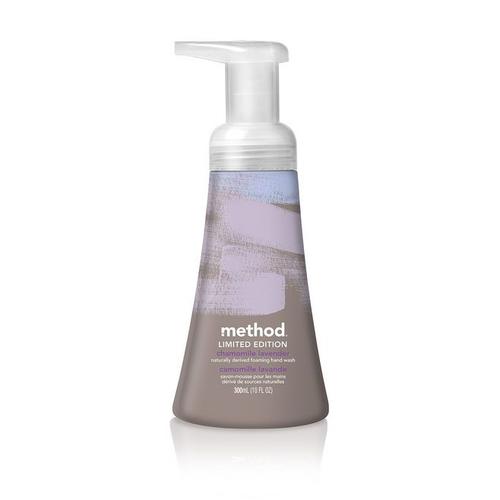 method naturally derived foaming hand wash white