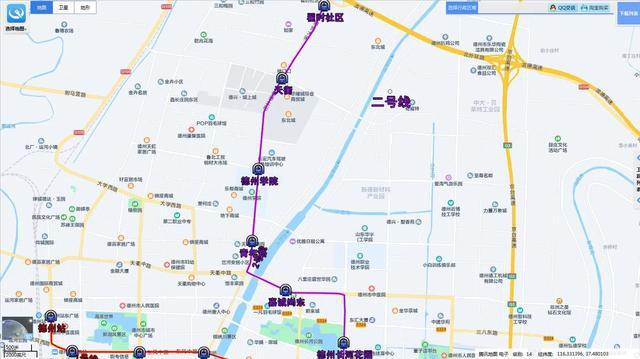 德州轨道交通规划方案共两条线地跨主城1区你支持吗
