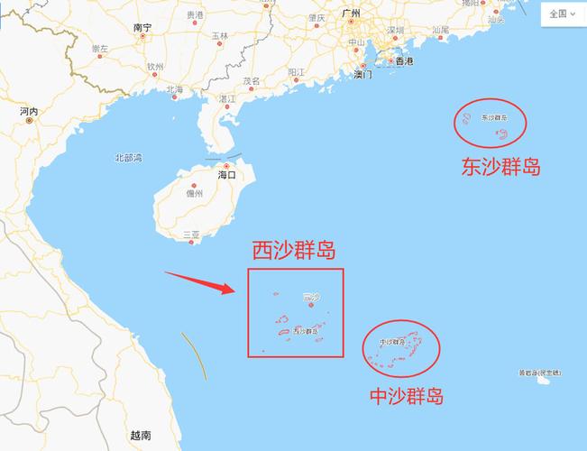西沙群岛在哪里?西沙群岛位置地图