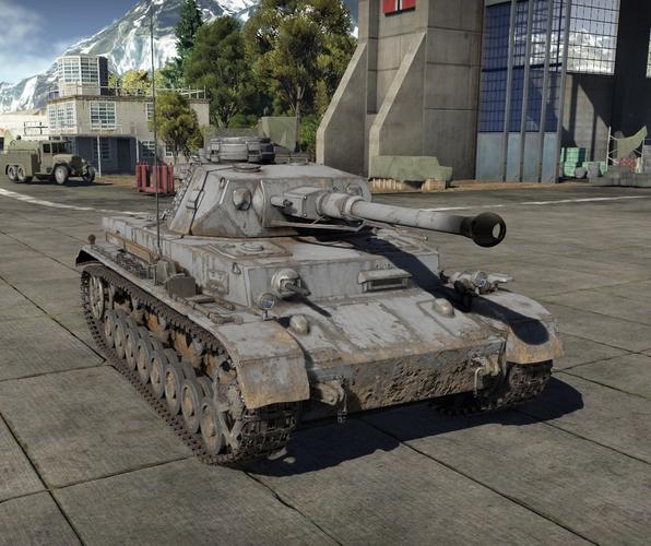 战争雷霆:德系的中坚力量 四号坦克f2-h型