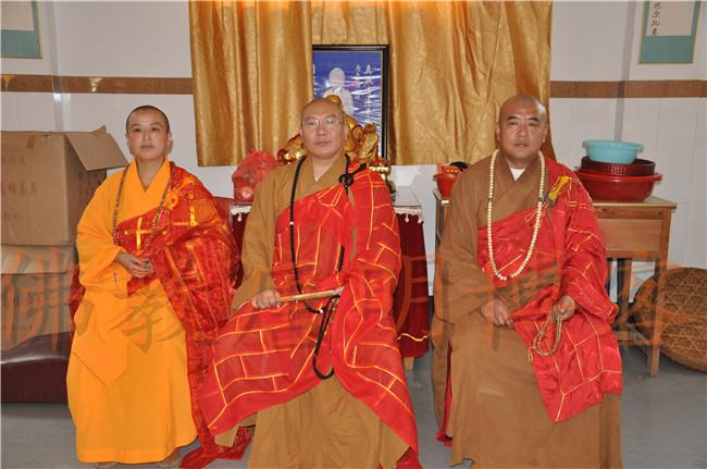 上午9;28分,常州市佛教协会副会长,武进区佛教协会会长,宝林寺方丈