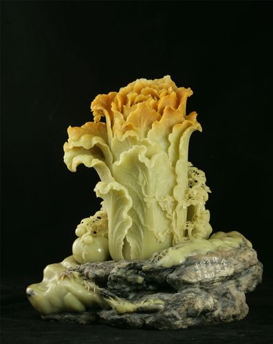 艺术号专栏陈墨李德的自然主义情怀我观李德石雕农作物题材的创新