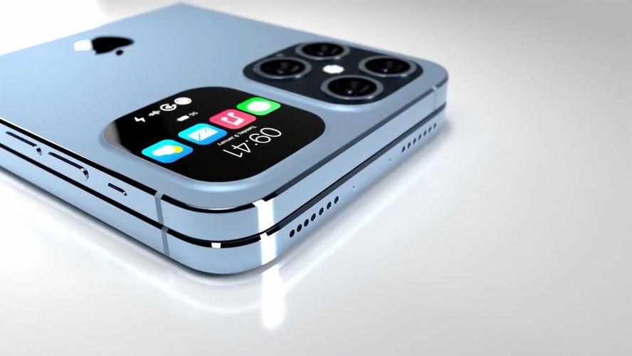 iphone14flip概念机苹果折叠屏手机颜值很高