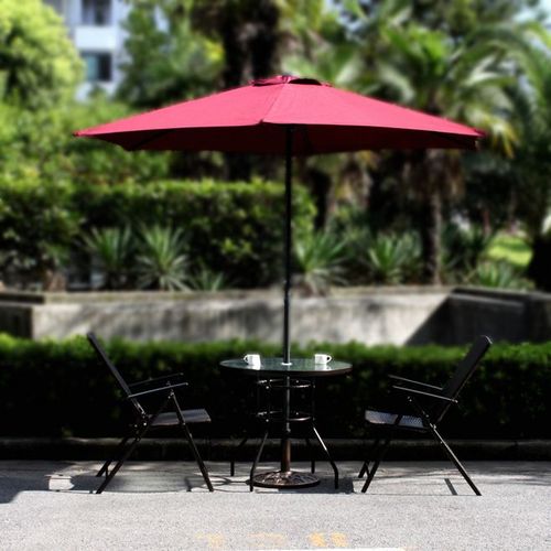 丰舍 户外太阳伞 庭院花园伞折叠桌椅遮阳伞沙滩伞户外藤椅