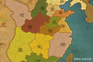 汉代十三州地图