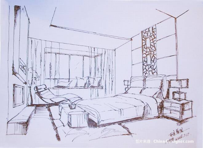 室内墙上画什么简笔画好看