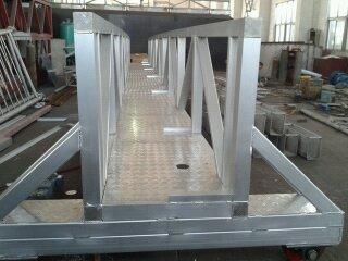 铝合金工作桥,铝合金工作平台,铝合金刮泥机桥架