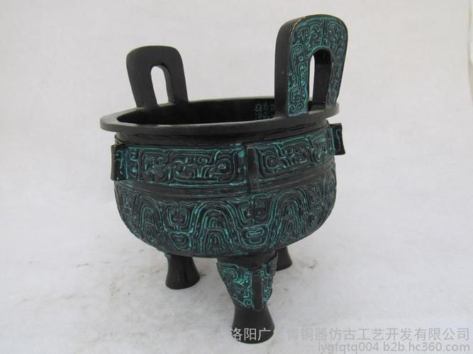 洛阳广发青铜器仿古工艺开发有限公司 大克鼎仿古青铜器 家居工艺品