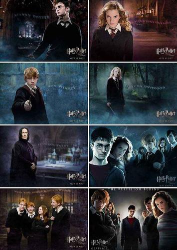 终于找到大本营了,哈利波特全套明信片分享,感兴.