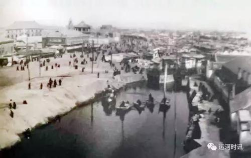 20世纪50年代的济宁运河