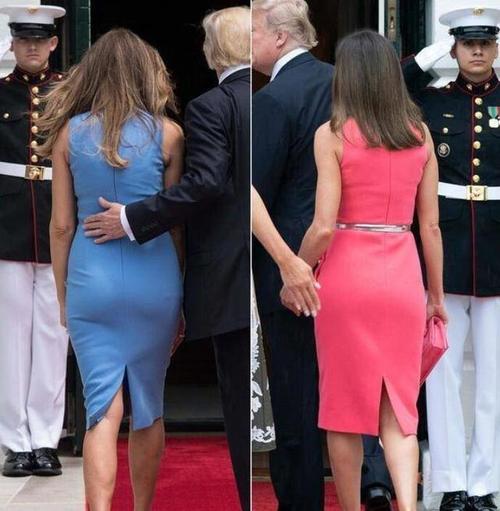 岁月也偏向同龄人莱蒂齐亚像个少女,梅拉尼娅却又胖又