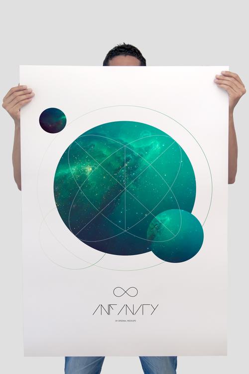 大幅海报排版印刷效果图样机2postermockup2