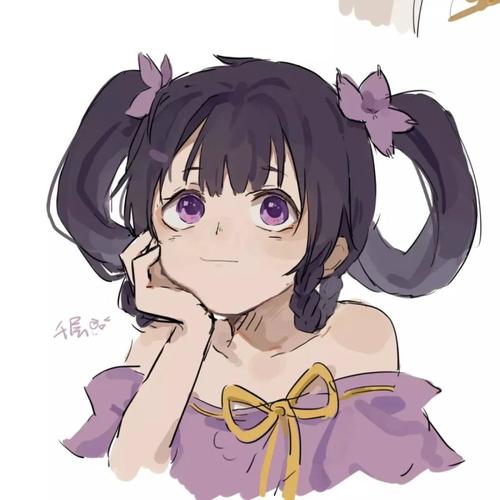 小乔(丁香结)同人壁纸/头像——王者荣耀(一)