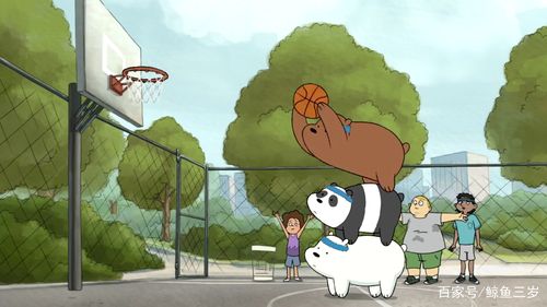 棕熊,北极熊(白熊)和熊猫(胖达)的日常故事 三只小熊可爱,棕熊是大哥