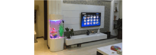 电视柜鱼缸摆放风水