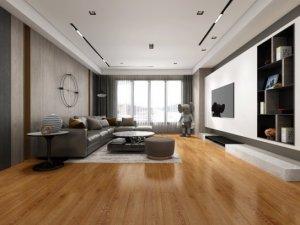 永林蓝豹地板图片 家居木地板装修效果图