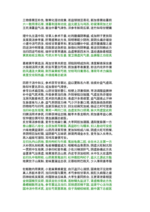 中医方剂方歌全doc4页
