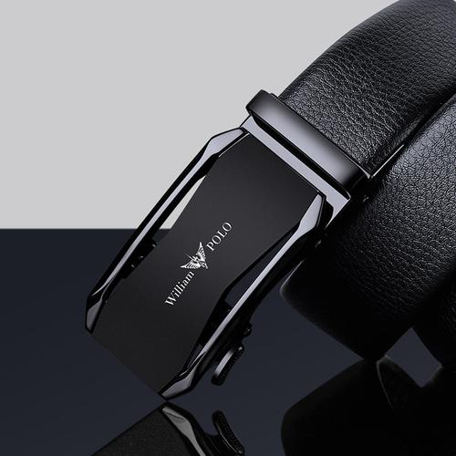 英皇保罗皮带真皮男士自动扣2021新款商务高档纯牛皮裤腰带奢侈品