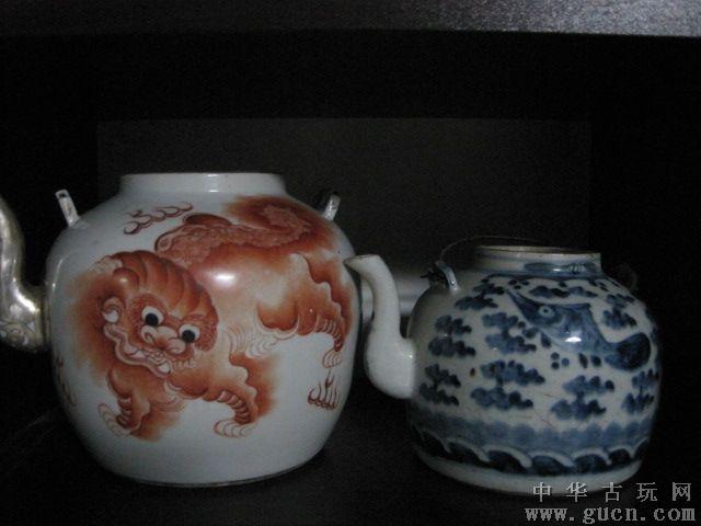 方家珍黄狮子大号壶