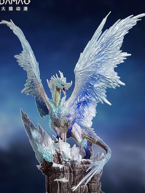 热销怪物猎人世界手办_怪物猎人世界游戏手办cfb封面怪物冰咒龙灭尽龙