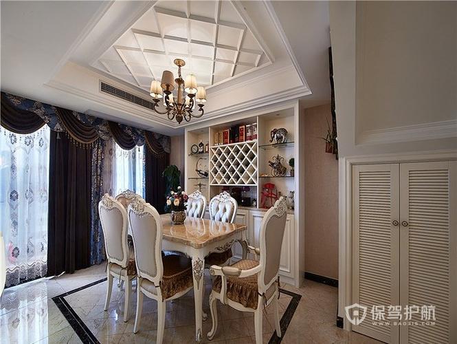 装修攻略  房屋装修 餐厅装修 简约餐厅装修 装修流程 餐厅菱形吊顶装