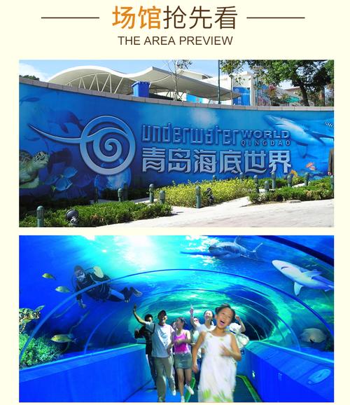 城市海洋馆青岛海底世界电子门票快速出票扫码入园u