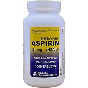 aspirin low adult dose enteric coated 81 mg generic for bay