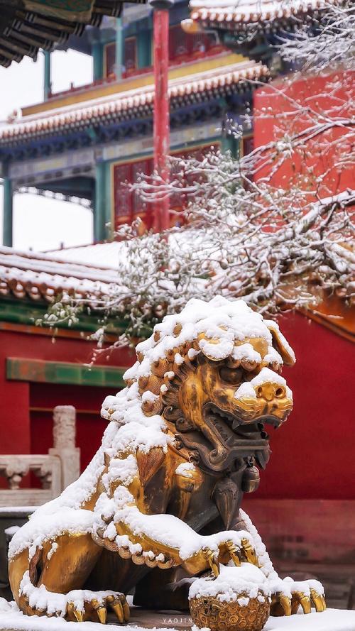 立冬故宫雪景