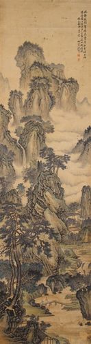 0449   沈焯  山水