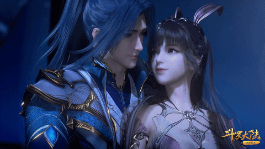 原创斗罗唐三小舞致敬泰坦尼克号船上拥抱让人羡慕杰克唐好帅气