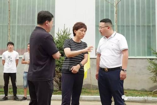 迁安市四大班子领导一行来鑫达考察精品棒材,精品铸管