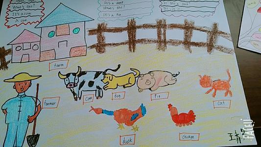 心中的农场英语手抄报 法在心中手抄报