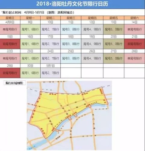 【看牡丹走起】洛阳4月8日至5月1日市区机动车限行(外地车不受限制)