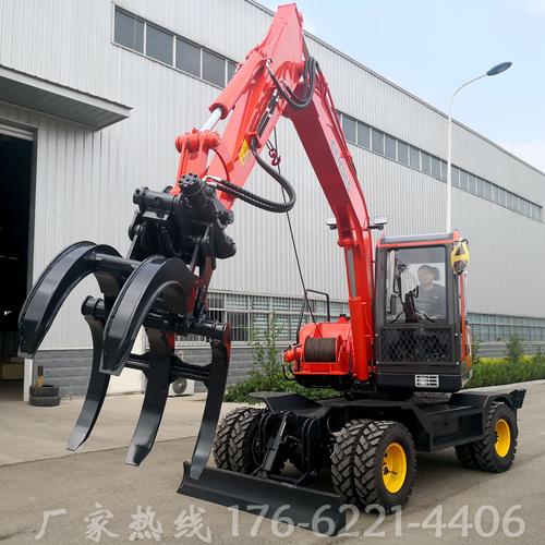 源头直销轮式抓木机 轮胎式抓树机 小型装载机 全国联保