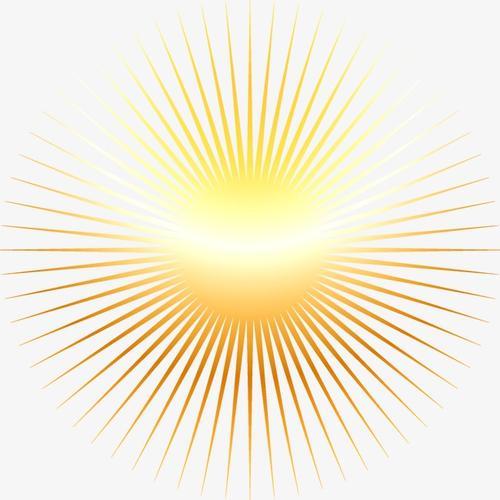 光芒四射的简笔画