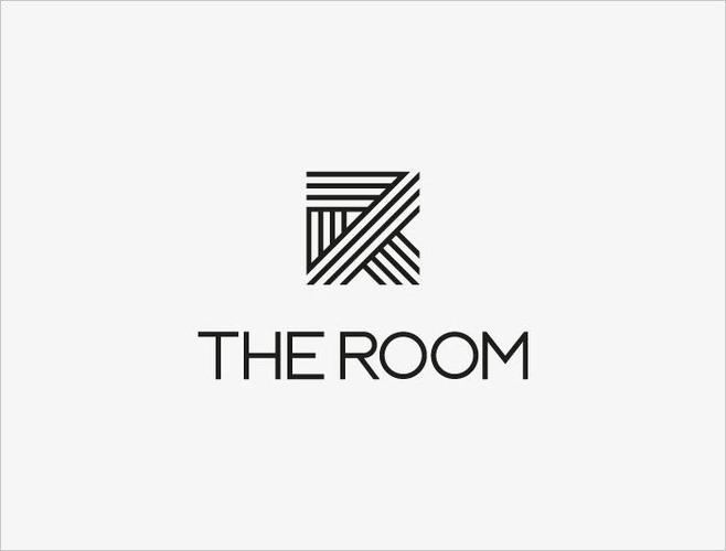 简约漂亮的logo设计黑白图