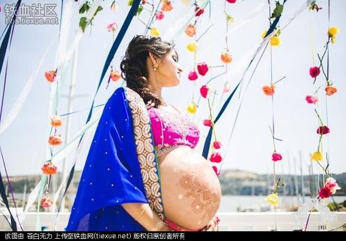 惊艳:印度孕妇拍的创意孕妇照