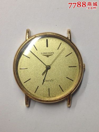 浪琴超薄款系列男士石英表,配件表,品相还是不错的,手表/腕表,石英,21