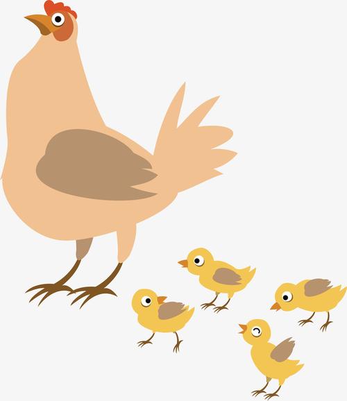 关键词 : 矢量图,母鸡,卡通动物,卡通手绘,装饰图案,动物