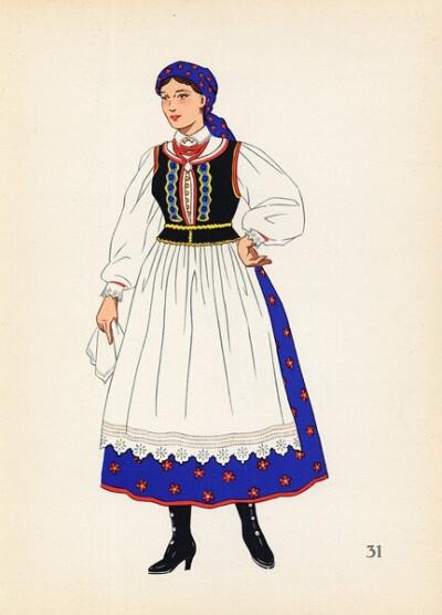 【民族传统服饰插画】 -mi2yt-图片