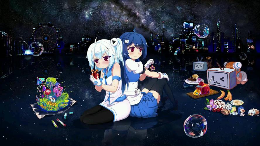 bilibili十周年特辑bilibili干杯2233娘精美壁纸
