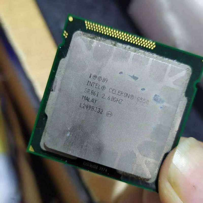 一颗二手的g550 cpu处理器就值5元钱?