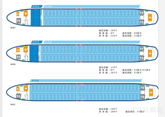 厦门航空波音738中型客机的座位号44a视角好吗?是属于