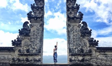我和天空之门有个约会 巴厘岛天空之门一日游(酒店接送 水上皇宫 网红