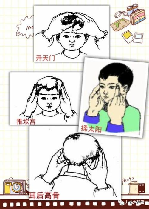 宝妈手记:宝宝一流清鼻涕打喷嚏就自己推拿,一推就好!